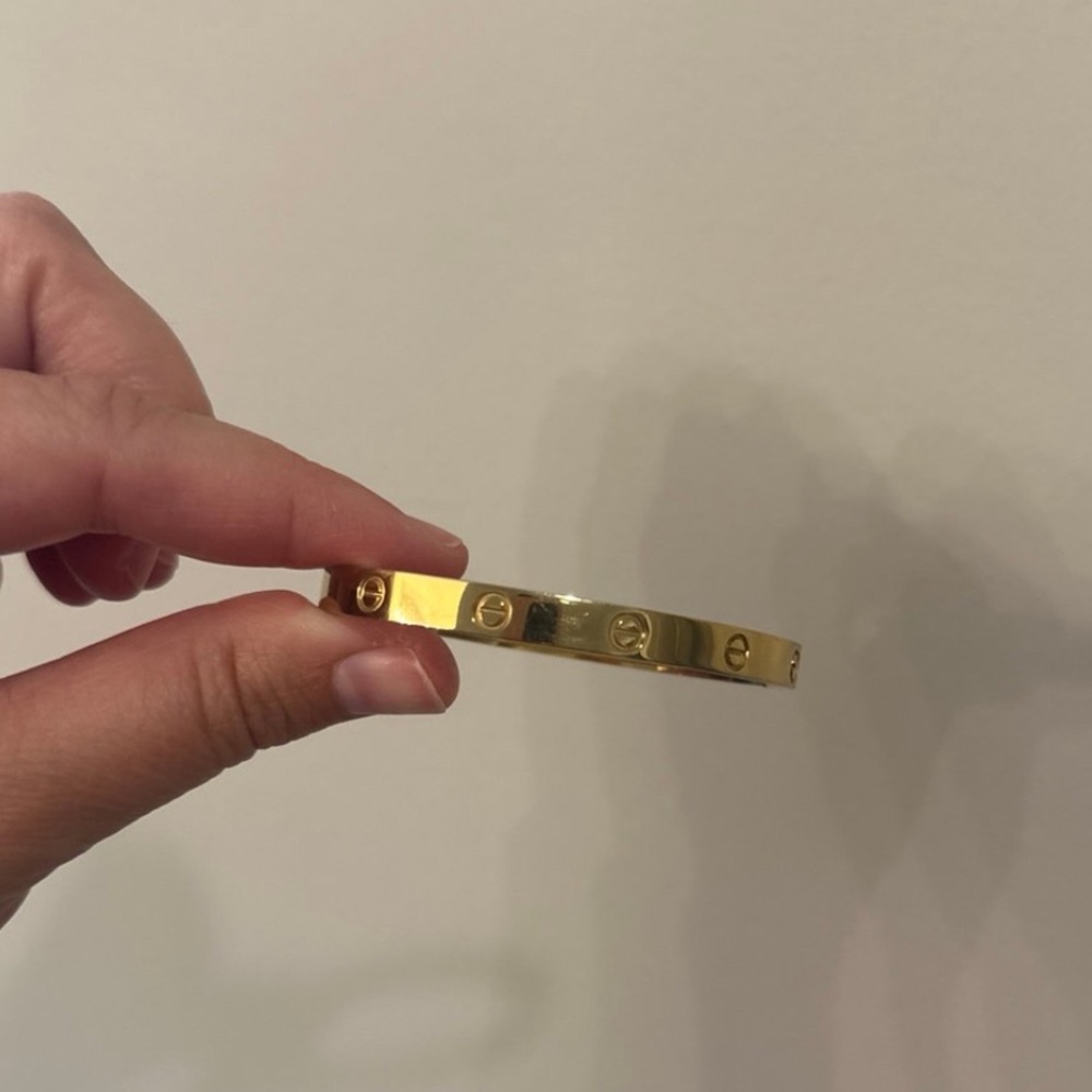 Gold Bangle Bracelet